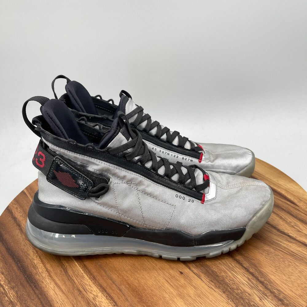 Nike Air Jordan Proto-Max 720 Shoes Mens Size 9 Silver Johnny Kilroy Sneakers